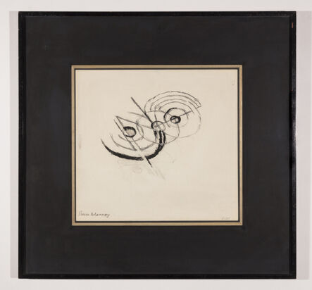 Sonia Delaunay, ‘rythme noir et blanc n°2075’, 1976