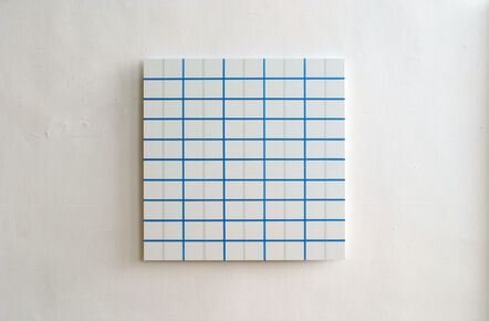 Winston Roeth, ‘Light Blue Square Grid’, 2006