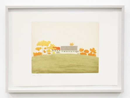 Alex Katz, ‘House and Barn’, 1954 / 2008