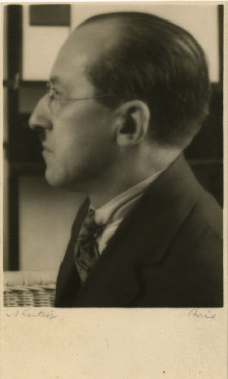 André Kertész, ‘Portrait of Mondrian’, 1926