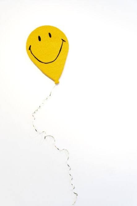 Kaylie Kaitschuck, ‘Smiley Face Balloon (Yellow)’, 2021