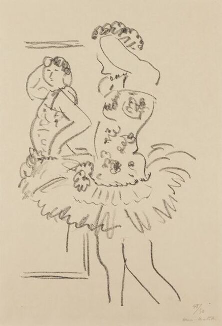 Henri Matisse, ‘Danseuse au Miroir [Duthuit 492]’, 1927