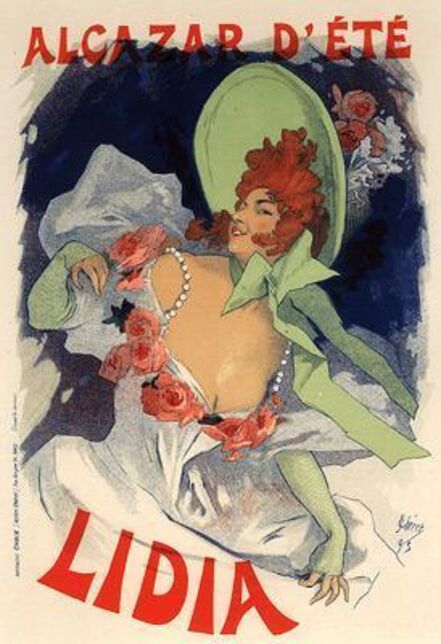 Jules Chéret, ‘Lidia’, 1895