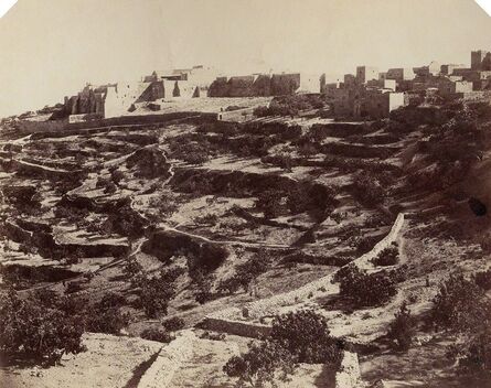 James Graham, ‘Bath-lahem [sic] (Bethlehem), Palestine’, 1856