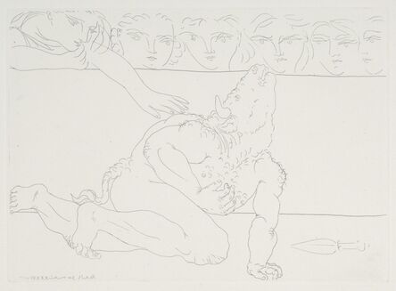 Pablo Picasso, ‘Minotaure Mourant ’, 1933