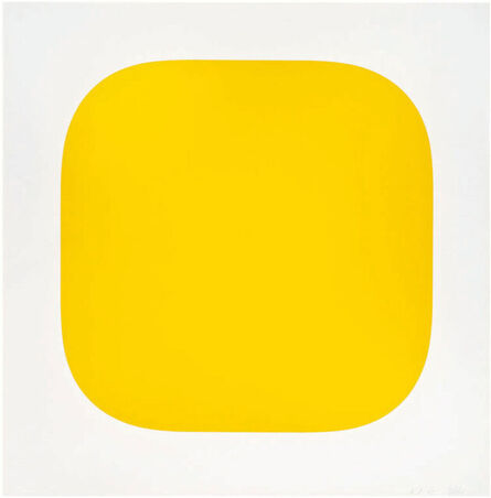 Ellsworth Kelly, ‘Yellow (from second curve series)’, 1975