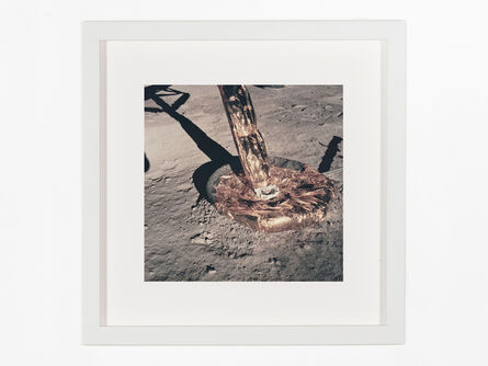 Neil Armstrong, ‘Close-up of the lunar module east footpad’, 1969