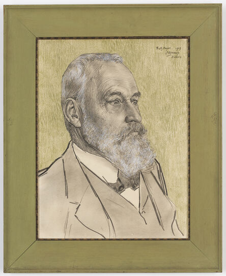 Jan Toorop, ‘Portrait of Fritz Meyer-Fierz’, 1909