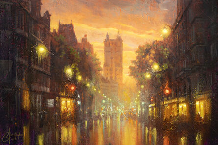 Christopher Clark, ‘Paris, Rainy Street 3’, 2022