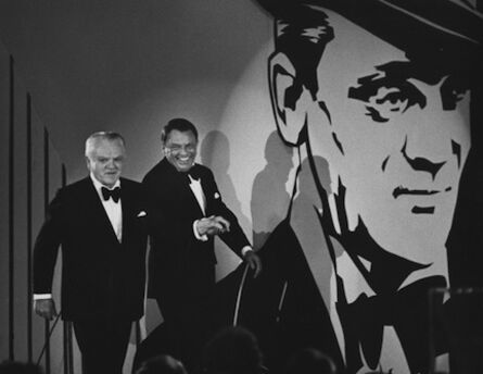 Ron Galella, ‘James Cagney and Frank Sinatra, Los Angeles’, 1974