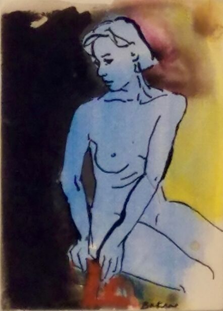 Teresa Baksa, ‘Blue Nude’, 1994