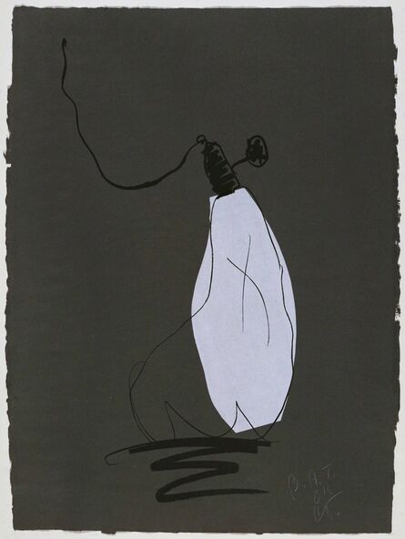 Claes Oldenburg, ‘Soft Light Blub-Night’, 1997