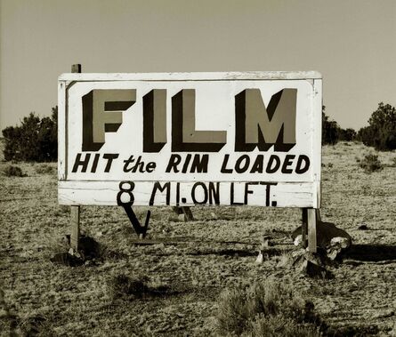 Steve Fitch, ‘Billboard, Highway 180, Grand Canyon, Arizona’, 1972