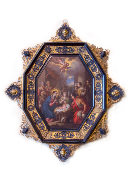 Unknown Artist, ‘Adoración de los pastores’, Primer tercio del Siglo XVII