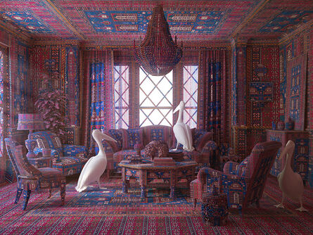 Farid Rasulov, ‘Pelicans in the lounge’, 2014