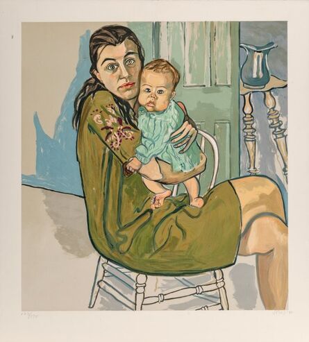 Alice Neel, ‘Mother and Child (Nancy and Olivia)’, 1982