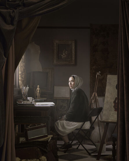 Maisie Broadhead, ‘Artist Sitting’, 2020
