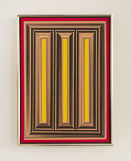 Richard Anuszkiewicz, ‘Temple of Yellow Light II’, 1984