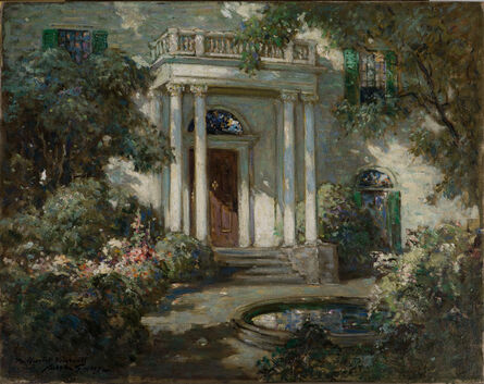 Abbott Fuller Graves, ‘Front Porch in Dappled Sunlight’, 19th -20th Century
