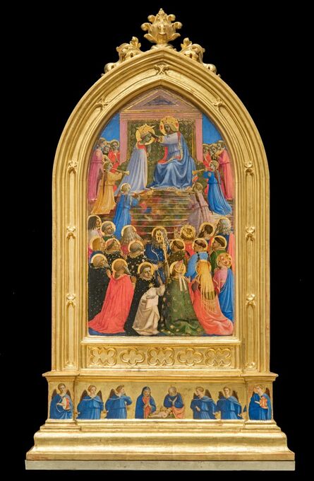 Fra Angelico, ‘Coronation of the Virgin’, 1424-1434