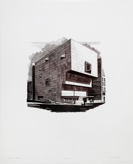 Richard Haas, ‘The Whitney (Marcel Breuer Building)’, 1979