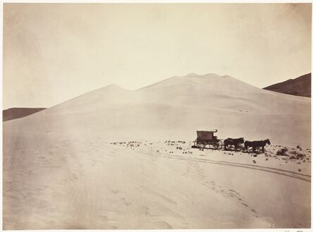 Timothy H. O'Sullivan, ‘Sand Dunes, Carson Desert, Nevada’, 1867