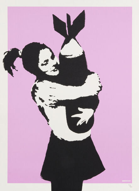 Banksy, ‘Bomb Love’, 2004