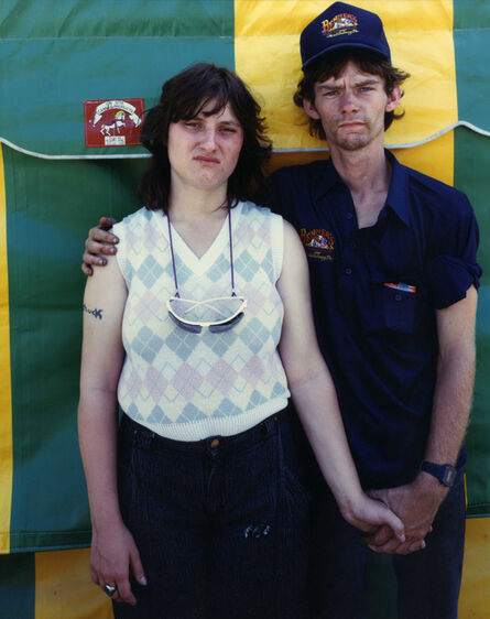 Bruce Wrighton, ‘Newlyweds at Carnival, Owego, NY’, 1987