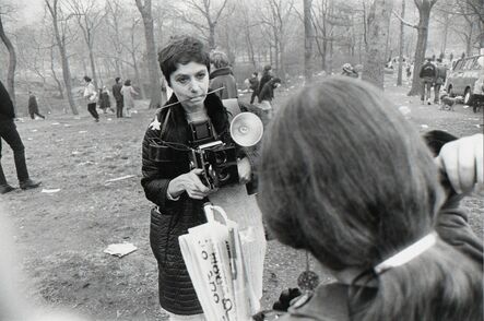 Garry Winogrand, ‘Diane Arbus, "Love-In", Central Park, New York City’, 1967