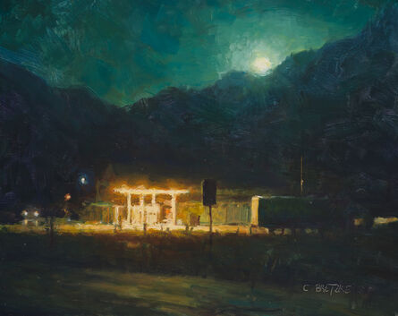 Carl Bretzke, ‘Moon Over Telluride Station’, 2020