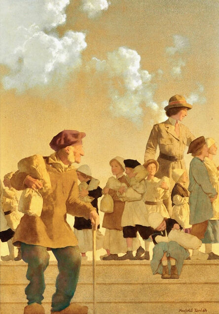 Maxfield Parrish, ‘Original Illustration for The Red Cross’, 1918