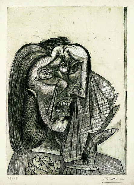 Pablo Picasso, ‘La femme qui pleure I (Weeping Woman I)’, 1937