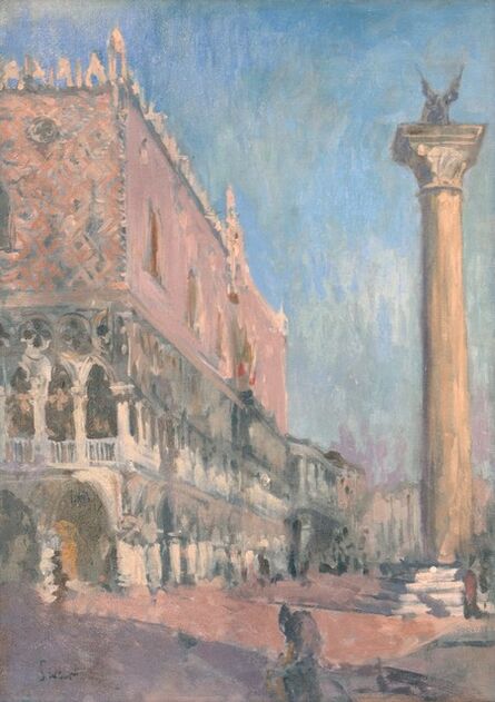 Walter Richard Sickert, ‘Doge's Palace, Venice’, ca. 1901