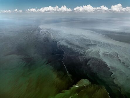 Edward Burtynsky, ‘Oil Spill #13, Mississippi Delta, Gulf of Mexico, June 24, 2010’, 2010