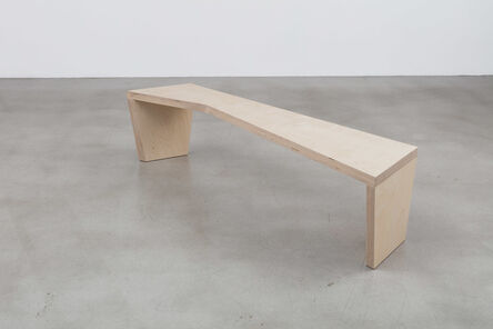 Sarah Crowner, ‘Bench (Open Angle)’, 2016