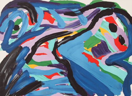 Karel Appel, ‘Floating in a Landscape’, ca. 1980
