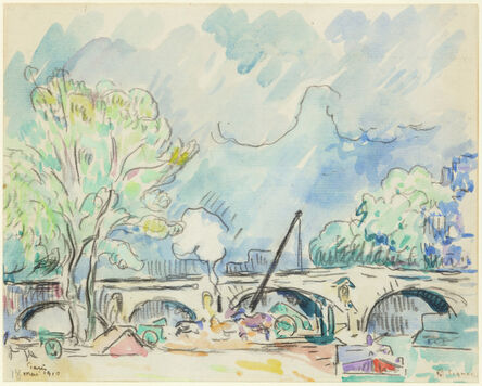 Paul Signac, ‘Paris 1910’, 1910