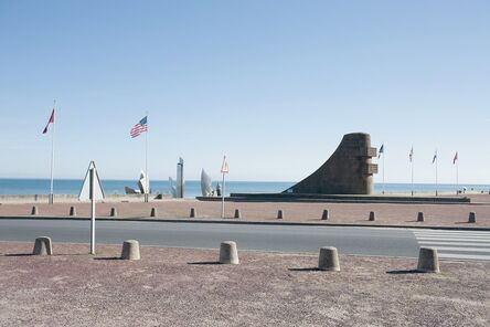 Donald Weber, ‘Omaha Beach, Sector Easy, Green. October 6, 2013, 10:47am. 19 Celsius, 63% RELH, Wind NNE, 2 Knots. VIS: Good, Few Clouds, Haze’, 2013