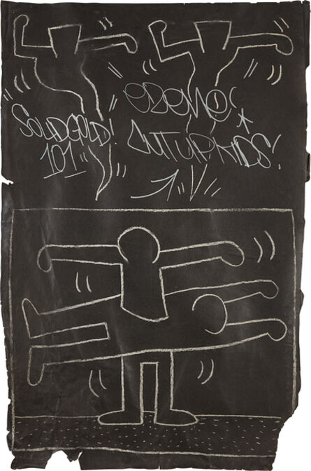Keith Haring, ‘Subway Drawing’, 1982-1983