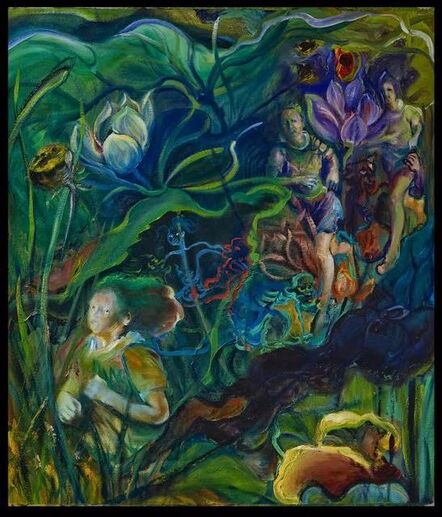 Jessica Damen, ‘Slogging Through the Hungry Ghost's Swamp’, 2016