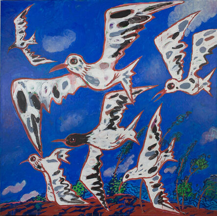 Mao Xuhui 毛旭辉, ‘Red-billed Gulls Fly to the Plateau    ’, 2012