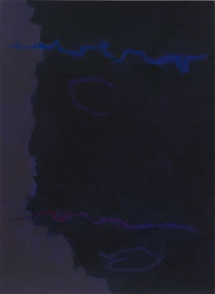 Theodoros Stamos, ‘Infinity Field, Lefkada Series, “dark”’, 1980