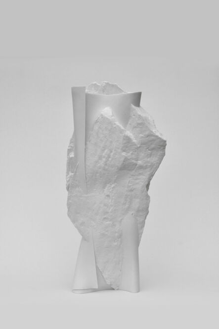 Haoyu Wu, ‘New Stoneware White Porcelain Vase No.14’, 2014