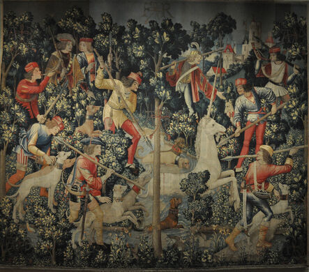 ‘The Unicorn at Bay, from The Hunt of the Unicorn tapestries’, ca. 1495-1505
