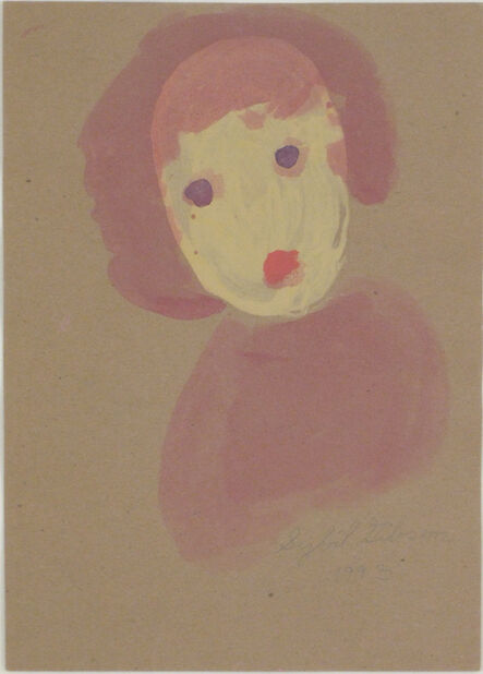 Sybil Gibson, ‘Untitled (Girl with Purple Eyes)’, 1993