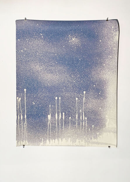 Missy Engelhardt, ‘Blue Spray with Drips’, 2020