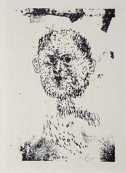 Paul Klee, ‘Kopf (Bärtiger Mann)’, 1925