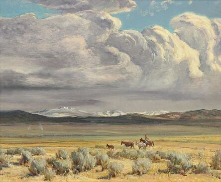 Oscar Edward Berninghaus, ‘Truchas Peaks (Taos Valley) ’, 1949