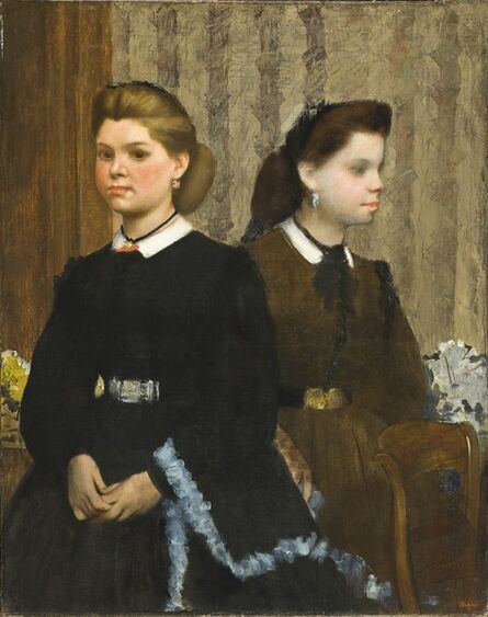 Edgar Degas, ‘The Bellelli Sisters (Giovanna and Giuliana Bellelli)’, 1865-1866