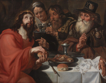 Jan Cossiers, ‘The Supper at Emmaus’, ca. 1650